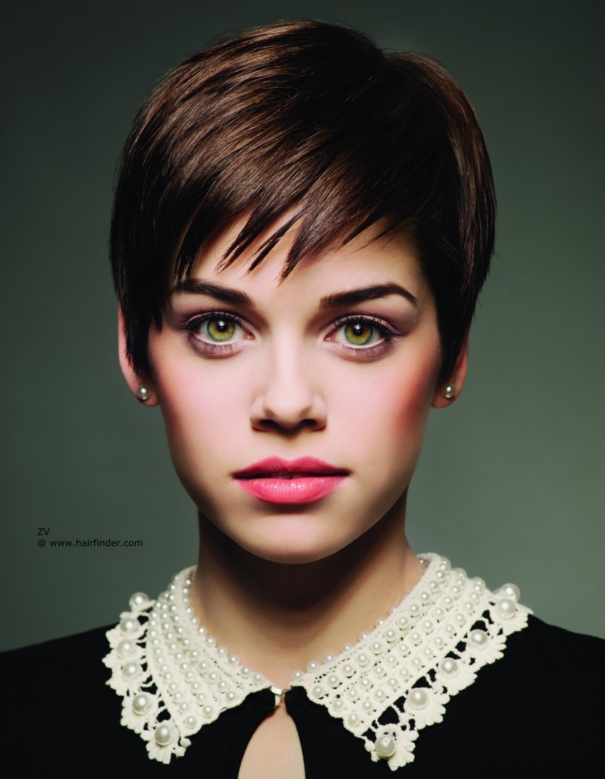 beautiful Is A Short Haircut Better For Thin Hair for Rounded Face